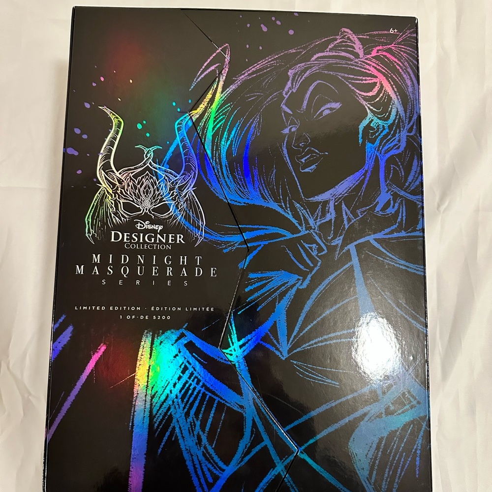 Limited edition Maleficent doll from the Disney Midnight Masquerade collection